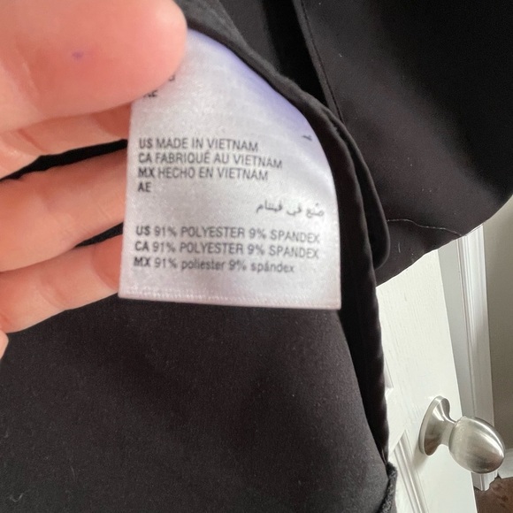 ALFANI  / large black jacket stretchy jacket - Picture 5 of 11